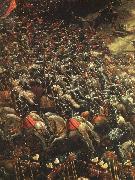 ALTDORFER, Albrecht The Battle of Alexander (detail)   bbb oil painting